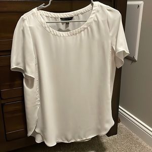 Short sleeve white blouse